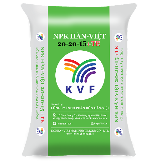 NPK HÀN-VIỆT 20-20-15+TE