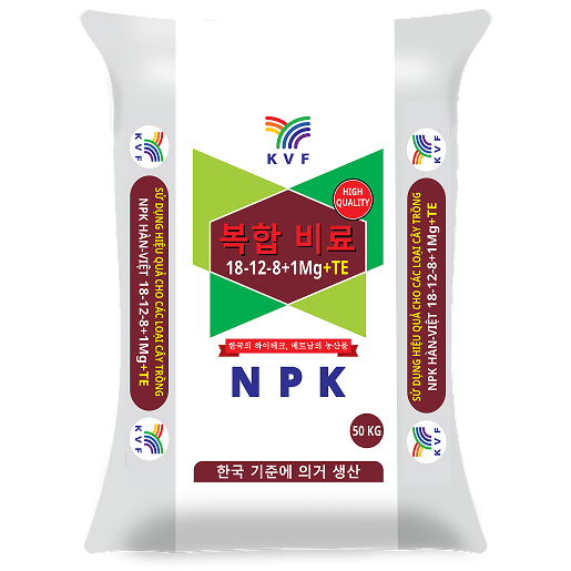 NPK HÀN-VIỆT 18-12-8+1Mg+TE