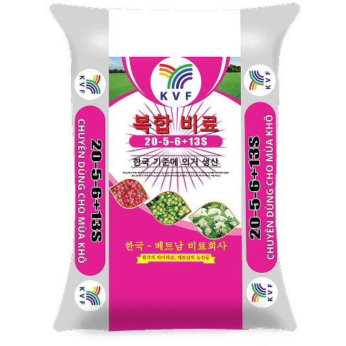 PHÂN NPK SGX 20-5-6+13S