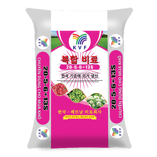 PHÂN NPK SGX 20-5-6+13S